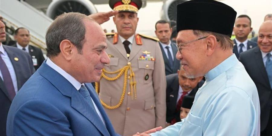 السيسي وأنور إبراهيم يشهدان التوقيع على مذكرات تفاهم بين مصر وماليزيا - تواصل نيوز