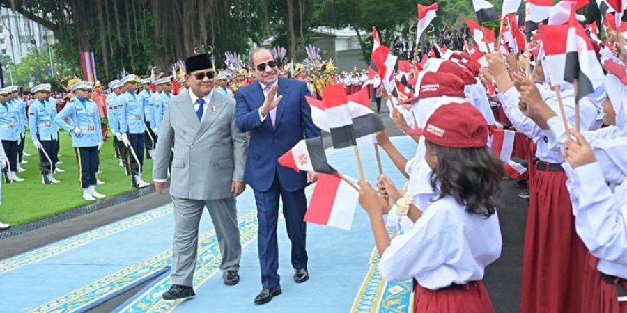 10 صور ترصد زيارة الرئيس السيسي إلى إندونيسيا - تواصل نيوز
