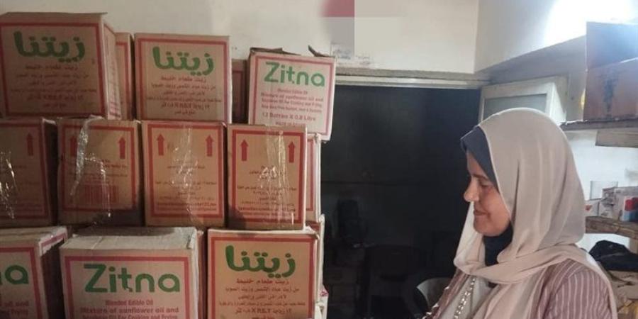 ضبط بدال تمويني استولى على 500 زجاجة زيت و250 كيلو سكر بالإسماعيلية - تواصل نيوز