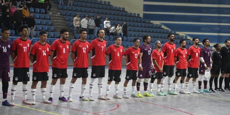 أمم أفريقيا، موعد مباراة منتخب مصر لكرة الصالات أمام تنزانيا والقنوات الناقلة - تواصل نيوز