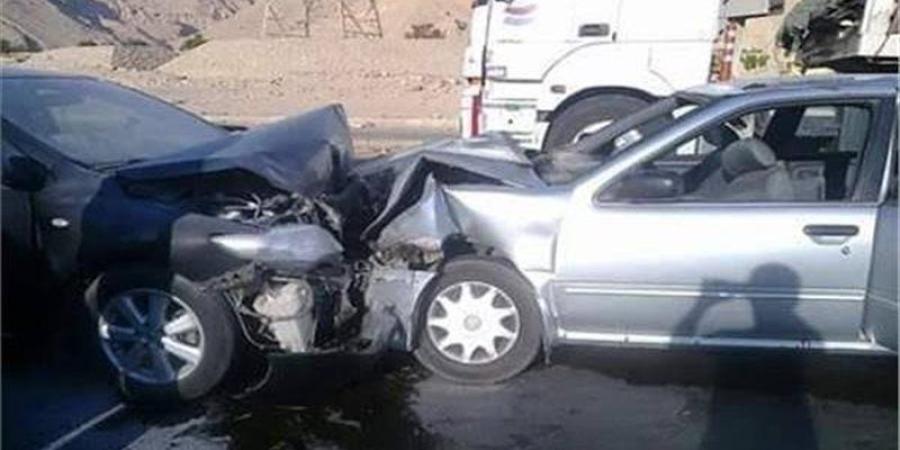 إصابة 5 أشخاص في حادث تصادم أعلى طريق السويس الصحراوي - تواصل نيوز