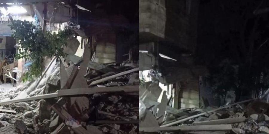 لحظة انهيار عقار سكني مكون من 4 طوابق بحدائق القبة (فيديو) - تواصل نيوز