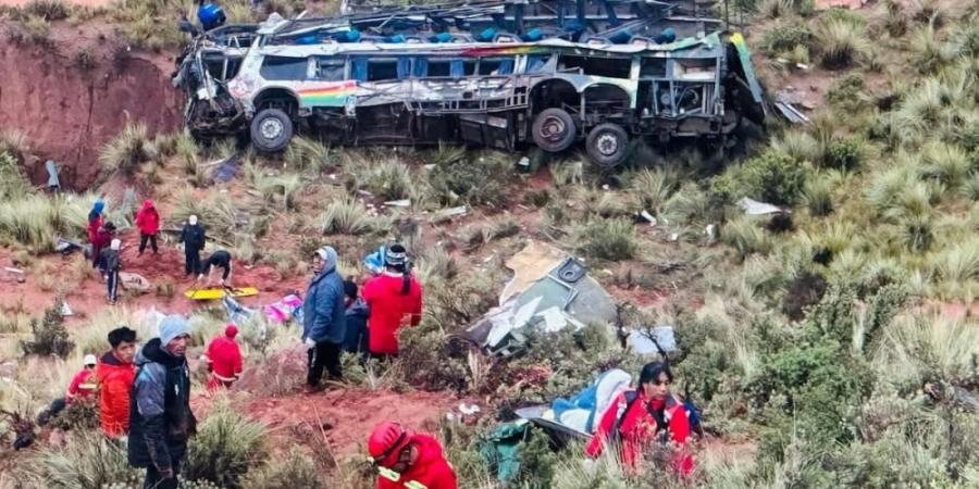 مصرع 10 وإصابة 4 إثر سقوط شاحنة من منحدر صخري في بوليفيا - تواصل نيوز