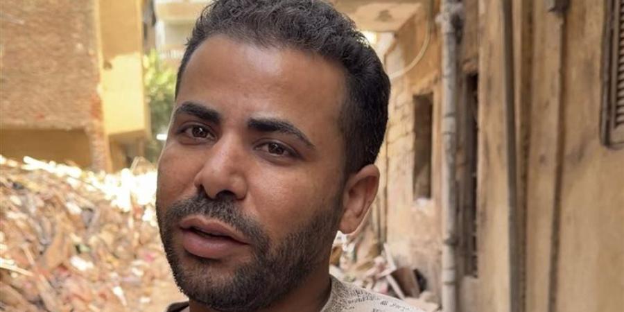 الناجي الوحيد من عقار حدائق القبة المنهار مطالبا بمأوى: «مش عارف أروح فين بأسرتي» - تواصل نيوز