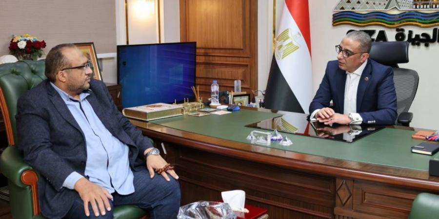 عقب تكليفه.. محافظ الجيزة ورئيس «مياه الشرب» يناقشان ملفات العمل خلال الفترة المقبلة - تواصل نيوز