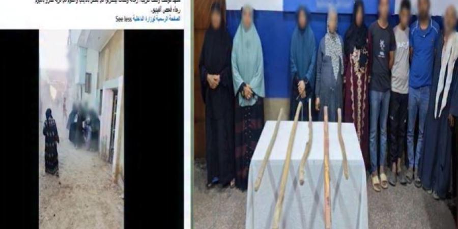 خلافات الجيرة تشعل مشاجرة بالعصي الخشبية بين 9 أشخاص في الفيوم| فيديو - تواصل نيوز