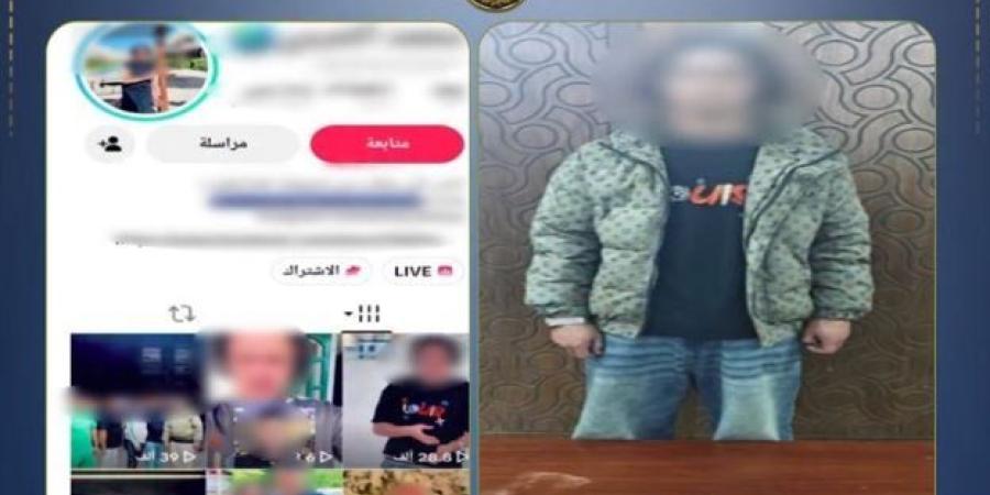 ضبط صانع محتوى نشر فيديوهات تحرض على البلطجة وتتضمن ألفاظًا خارجة - تواصل نيوز