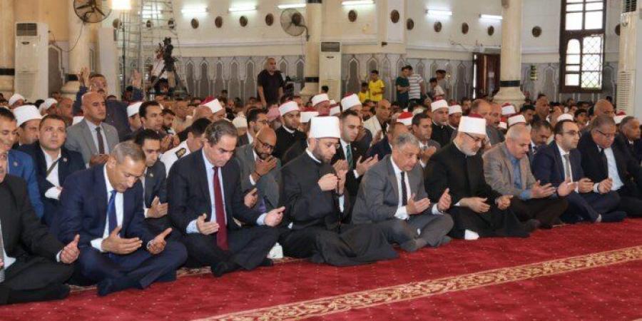 شعائر صلاة الجمعة من مسجد الجزارية في الإسماعيلية | بث مباشر - تواصل نيوز