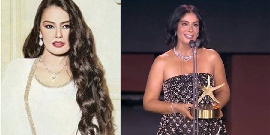 رسالة مؤثرة من شريهان إلى منى زكي بعد تكريمها في مهرجان الجونة السينمائي - تواصل نيوز