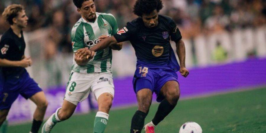 برشلونة يكتسح ريال بيتيس بخماسية في الدوري الإسباني - تواصل نيوز