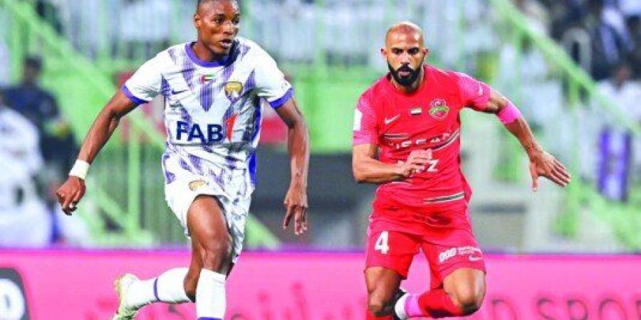 بث مباشر.. شاهد مباراة العين وشباب الأهلي في دوري أدنوك للمحترفين - تواصل نيوز
