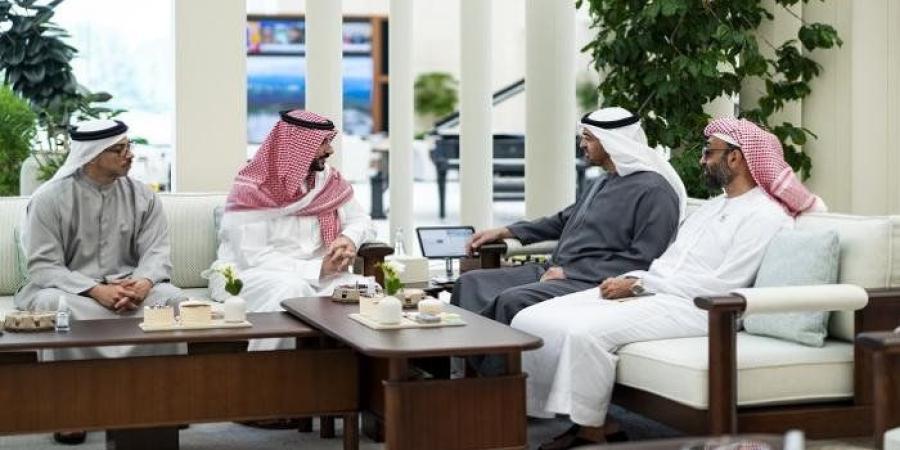 محمد بن زايد وخالد بن سلمان يبحثان تعزيز التعاون الإماراتي السعودي ومستجدات المنطقة - تواصل نيوز