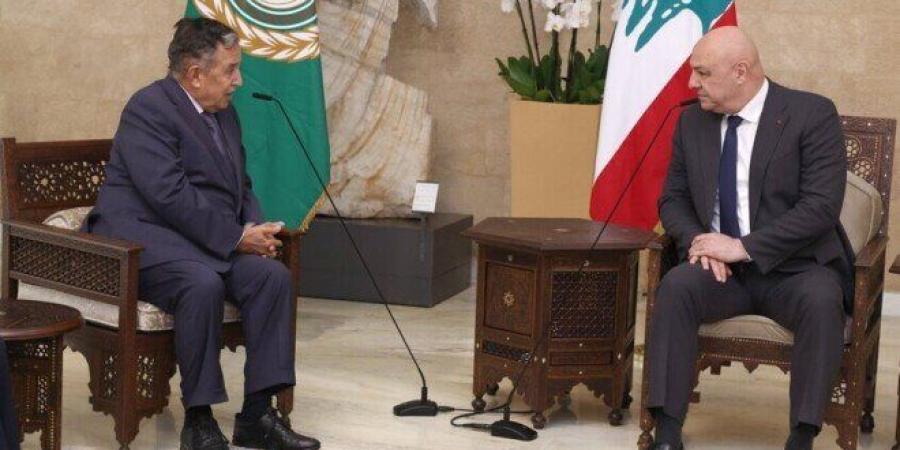 الرئيس اللبناني يرحب بجهود الجامعة العربية لدعم لبنان في تجاوز المرحلة الراهنة - تواصل نيوز