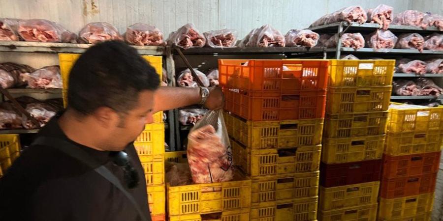 ضبط (13) طنًا من اللحوم والدواجن غير الصالحة للاستهلاك الآدمي بالجيزة - تواصل نيوز