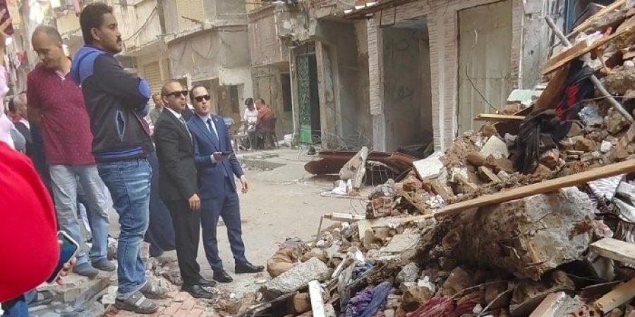النيابة تعاين موقع عقار الترعة المردومة المنهار في الإسكندرية - تواصل نيوز