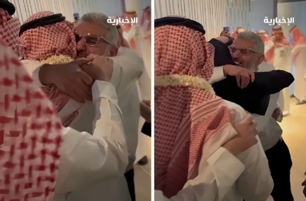 بالفيديو: لحظة مؤثرة تجمع حميدان التركي بعائلته بعد 19 عامًا من الفراق