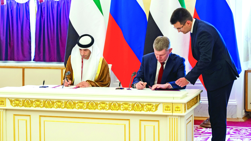 اتفاقية تجارة الخدمات مع روسيا تعزز مكانة الإمارات كمركز اقتصادي عالمي