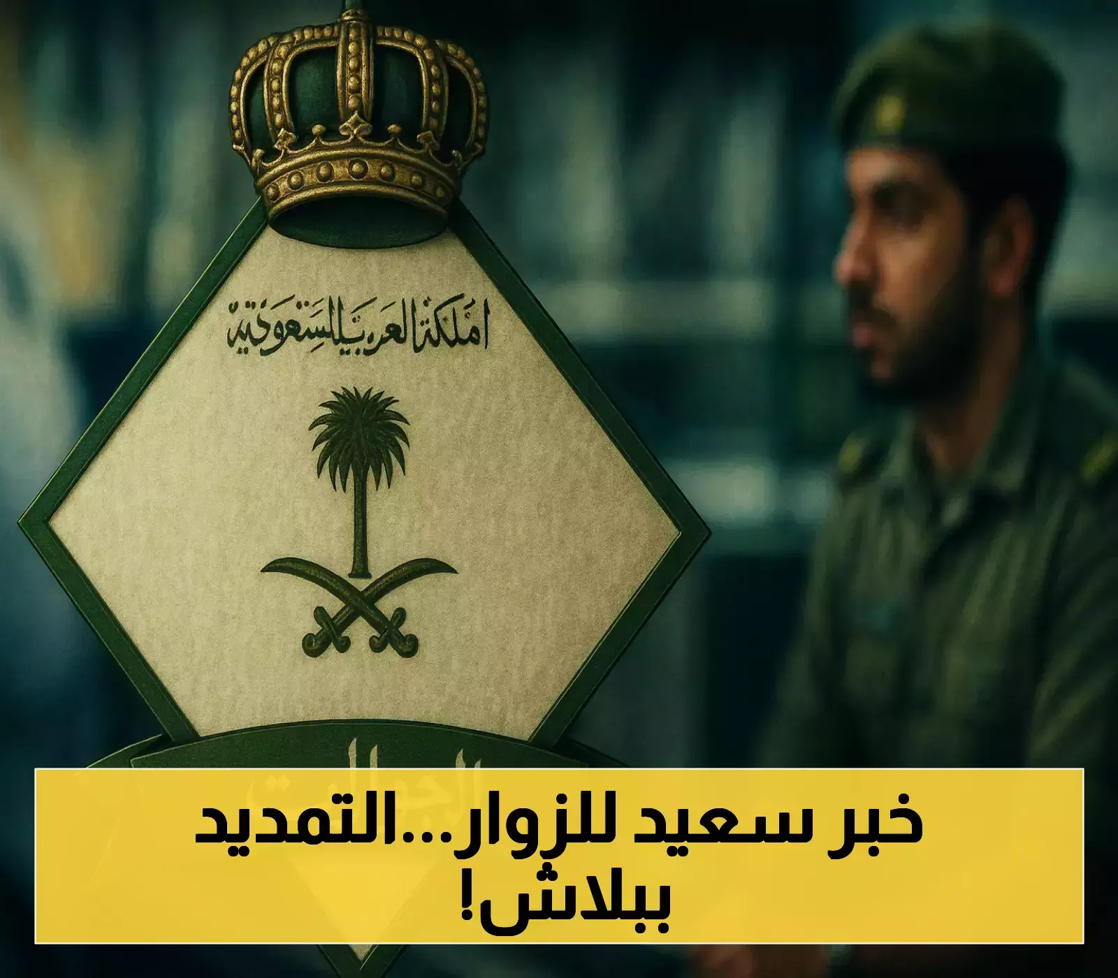 الجوازات السعودية: تمديد تأشيرات الزيارة دون أي رسوم إضافية