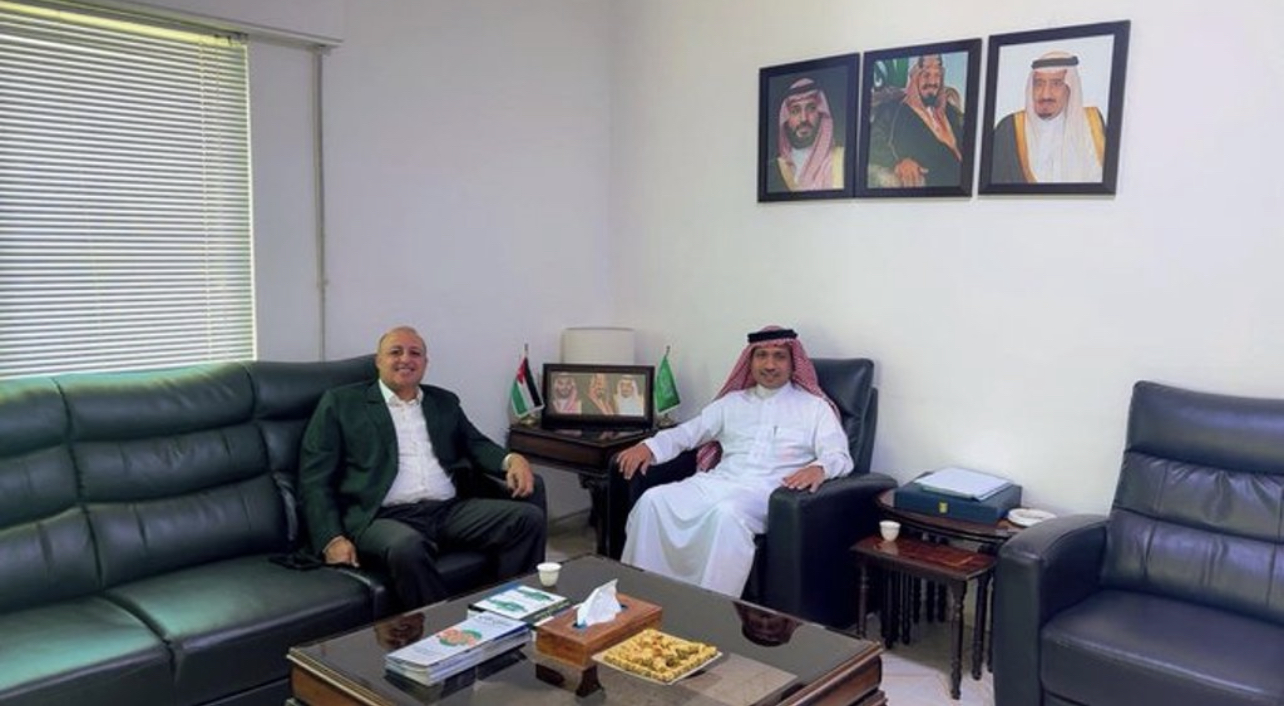 د. ماهر الحوراني يلتقي بالملحقية الثقافية السعودية في الأردن
