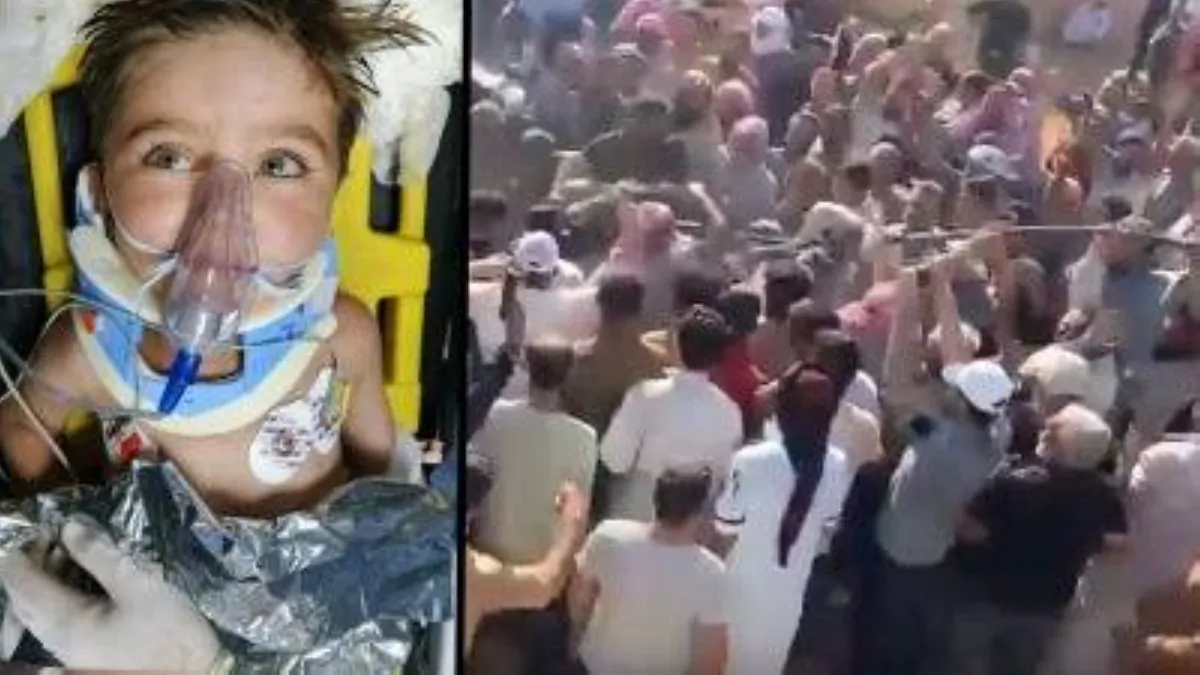 إنقاذ طفل سوري بعد 16 ساعة من سقوطه في بئر عميق بالرقة!