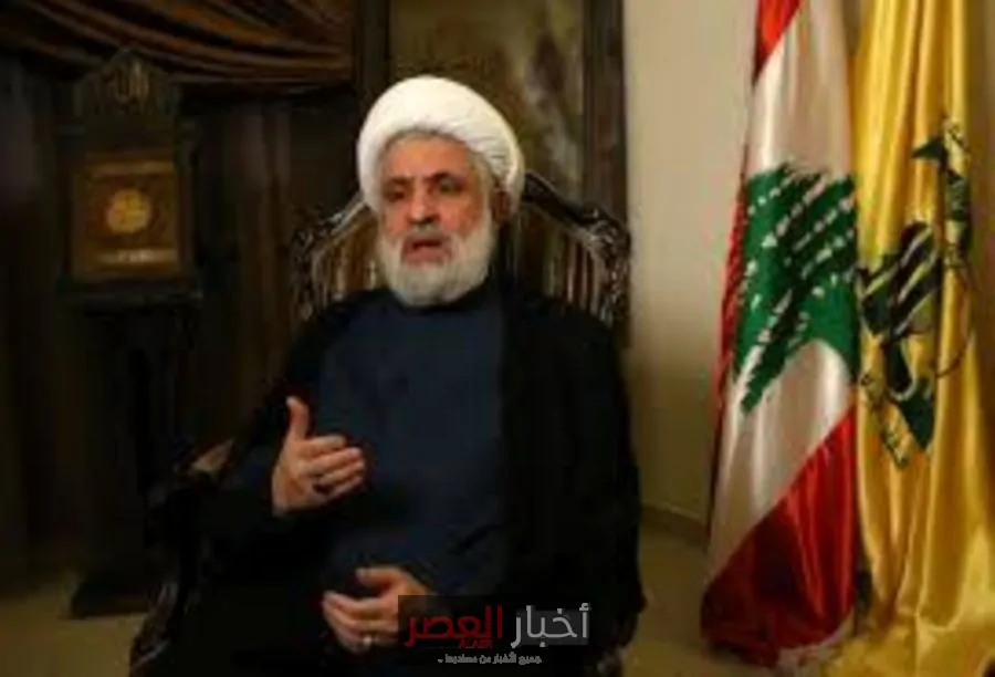 نعيم قاسم يحذر من احتمالية حرب أهلية في حال سعت الحكومة لنزع سلاح حزب الله
