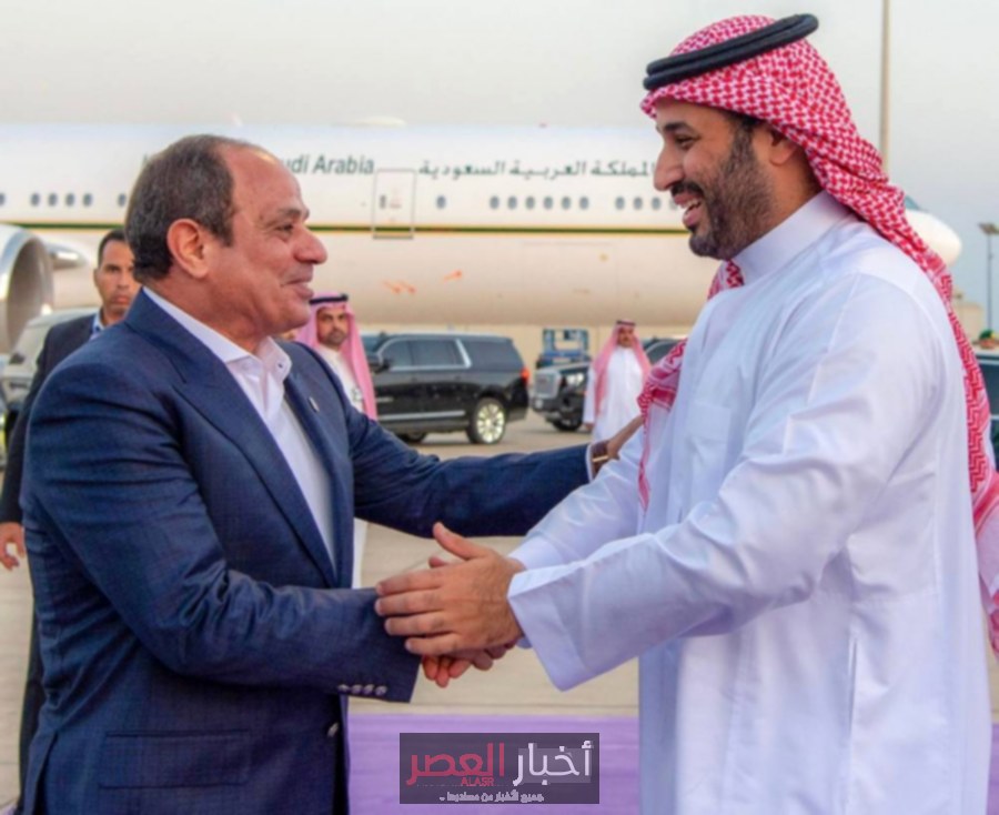 الرئيس السيسي يغادر نيوم وسط وداع حار من ولي العهد