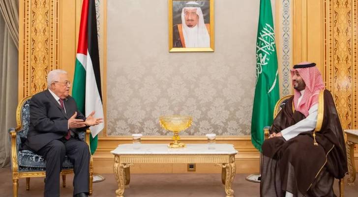 الرئيس الفلسطيني وولي العهد السعودي يبحثان تطورات الأوضاع ويستعدان لمؤتمر السلام