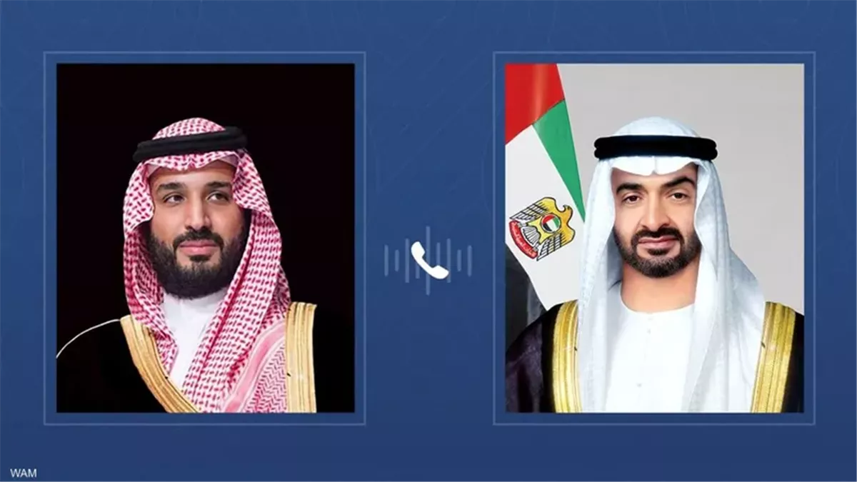 مكالمة هاتفية تعزز العلاقات الراسخة بين محمد بن زايد ومحمد بن سلمان