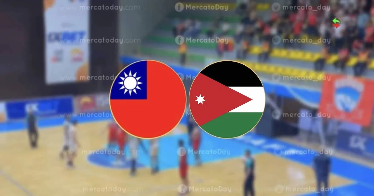بث مباشر: الأردن يواجه الصين تايبيه في ثمن نهائي كأس آسيا لكرة السلة