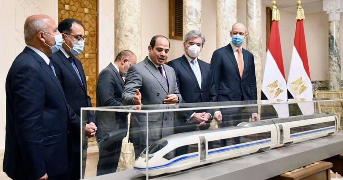 مصر تطلق مشروع خط جديد للقطار السريع باستثمار 1.6 مليار دولار