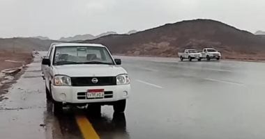 أمطار سانت كاترين: تحذيرات للقيادة بأمان
