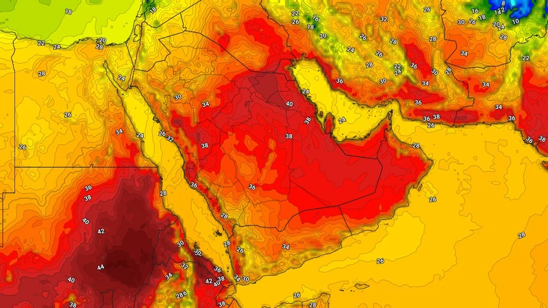 الرياض على أعتاب 40 درجة مئوية Weekend: موجة حرّ تشمل معظم المناطق