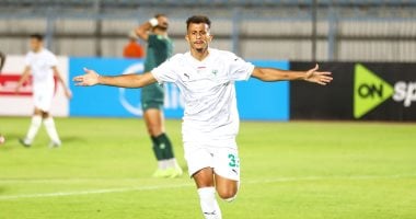 المصري يحتفل بهدف عمر الساعي في الاتحاد السكندري: لحظة سحرية!
