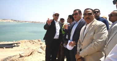 تفقد مشروع تجديد كوبري روميل بمتابعة وزير الإسكان ومحافظ مطروح