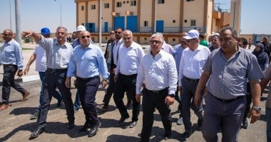 جولة رئيس هيئة قناة السويس الاقتصادية في القنطرة غرب