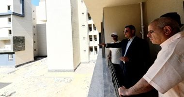 جولة وزير الإسكان في مشروع الإسكان والتطوير بالعلمين الجديدة