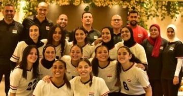 شابات الكرة الطائرة تتوجن ببرونزية أفريقيا بفوزهن على السنغال