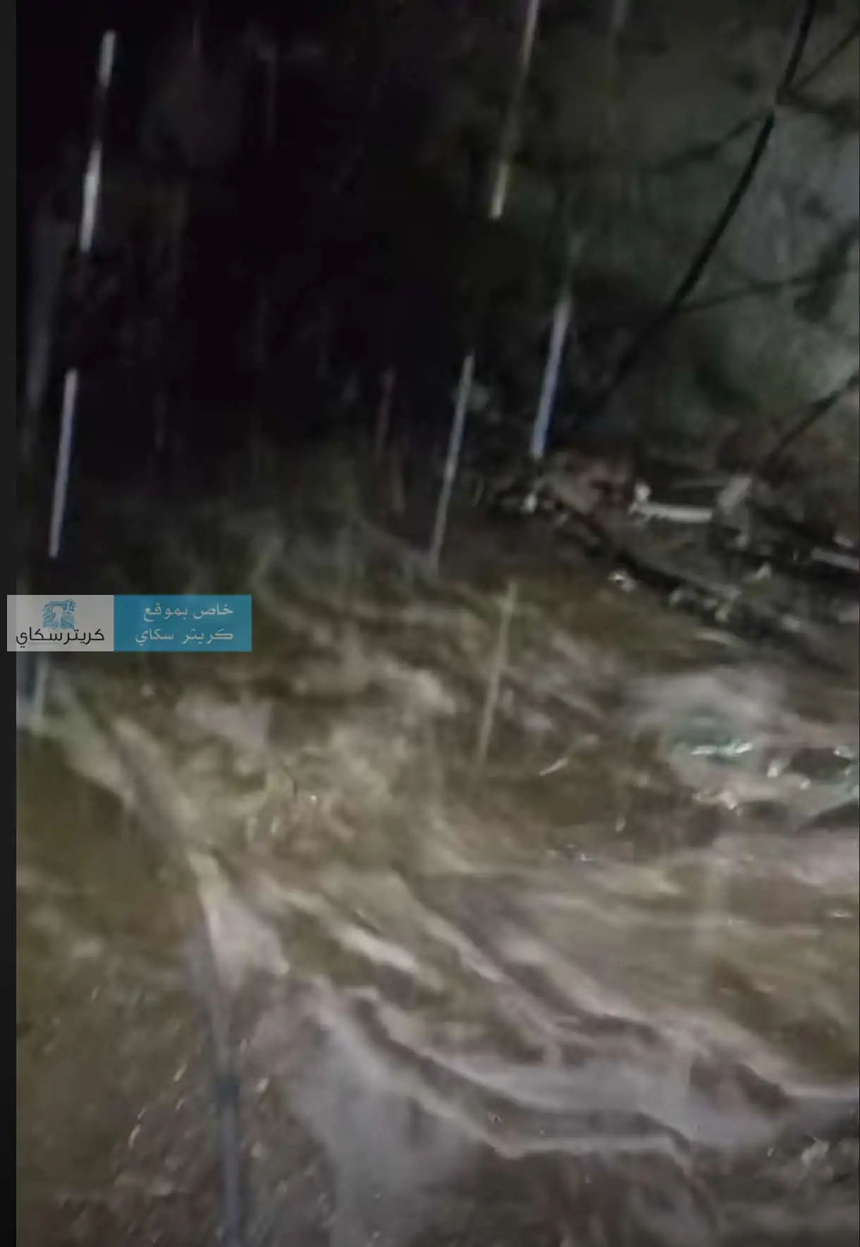 عاجل: سيول جارفة من المرتفعات تشل كريتر نتيجة الأمطار الغزيرة (صور)