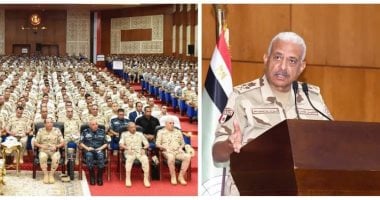لقاء الفريق أول عبد المجيد صقر مع أبطال المنطقة الغربية العسكرية