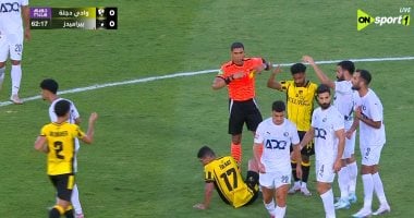محمود طلعت يُغادر الملعب: ثاني بطاقة حمراء في الدوري