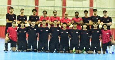 منتخب الناشئين للكرة الطائرة يتأهب للبطولة العربية في الأردن