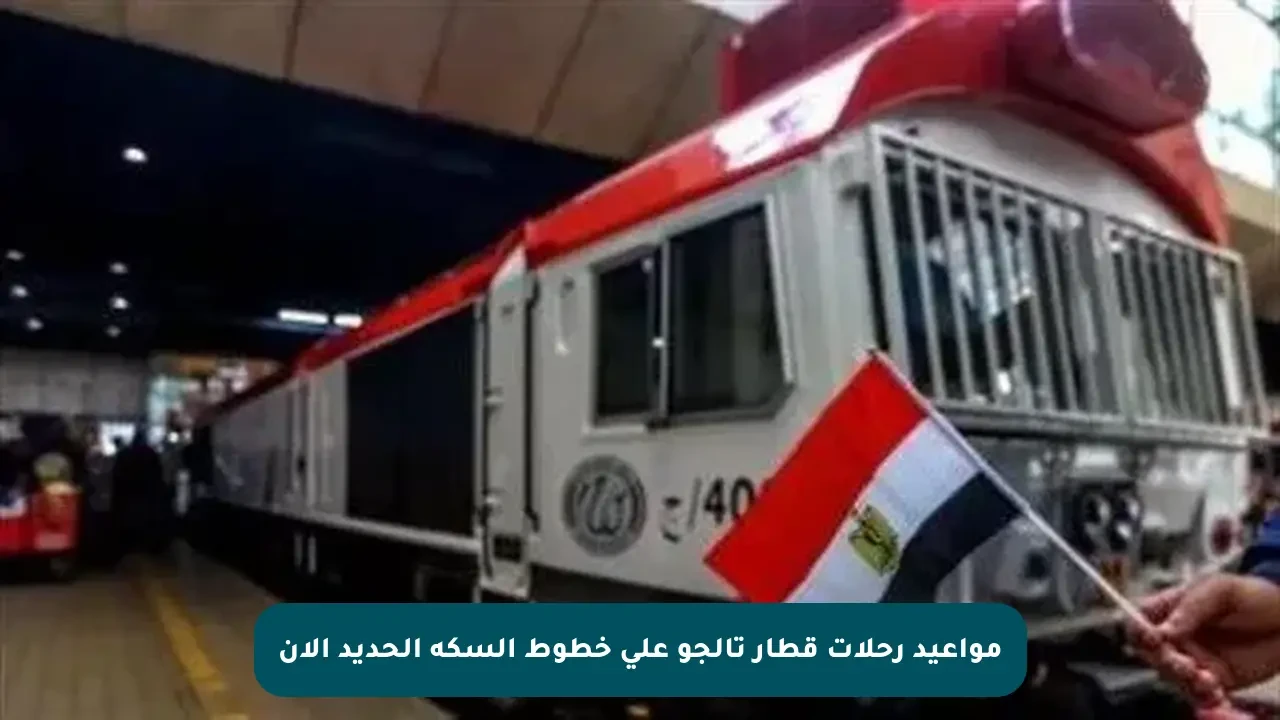 مواعيد رحلات قطارات تالجو اليوم الأحد 24 أغسطس 2025 اعرف المواعيد من قبلي لبحري