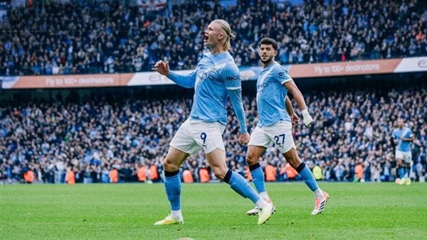 هالاند يتجاوز محمد صلاح وينتزع مركزه في قائمة أفضل هدافي دوري أبطال أوروبا التاريخيين تواصل نيوز