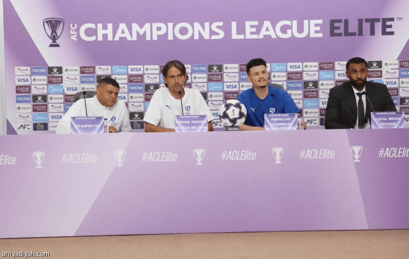 إنزاجي يؤكد غياب سالم عن الهلال السعودي ويتمنى تقديم مستوى مميز أمام الاتفاق في المباراة القادمة