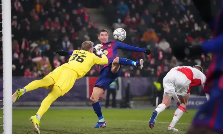 برشلونة يعود بقوة ويحقق فوزا تاريخيا برباعية على سلافيا براج لحفظ آماله الأوروبية والتأهل للدور التالي