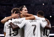 مبابي يتألق ويسيطر على قيادة ريال مدريد أمام موناكو في رحلة حصد نقاط دوري أبطال أوروبا