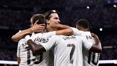 مبابي يتألق ويسيطر على قيادة ريال مدريد أمام موناكو في رحلة حصد نقاط دوري أبطال أوروبا