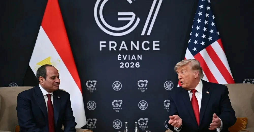 السيسي وترامب يبحثان سبل حل أزمة سد النهضة خلال لقاء هام