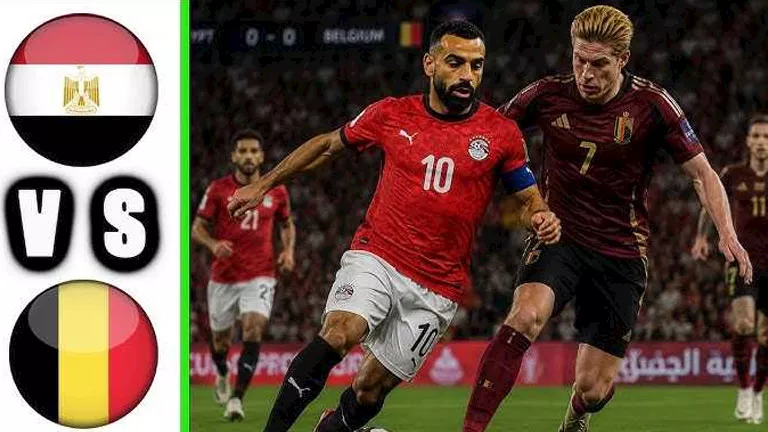 تعرف على القنوات الناقلة لمباراة مصر وبلجيكا في كأس العالم 2026