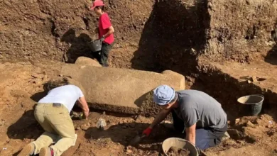 كرواتيا تكشف عن تابوت روماني نادر يبلغ وزنه خمسة أطنان